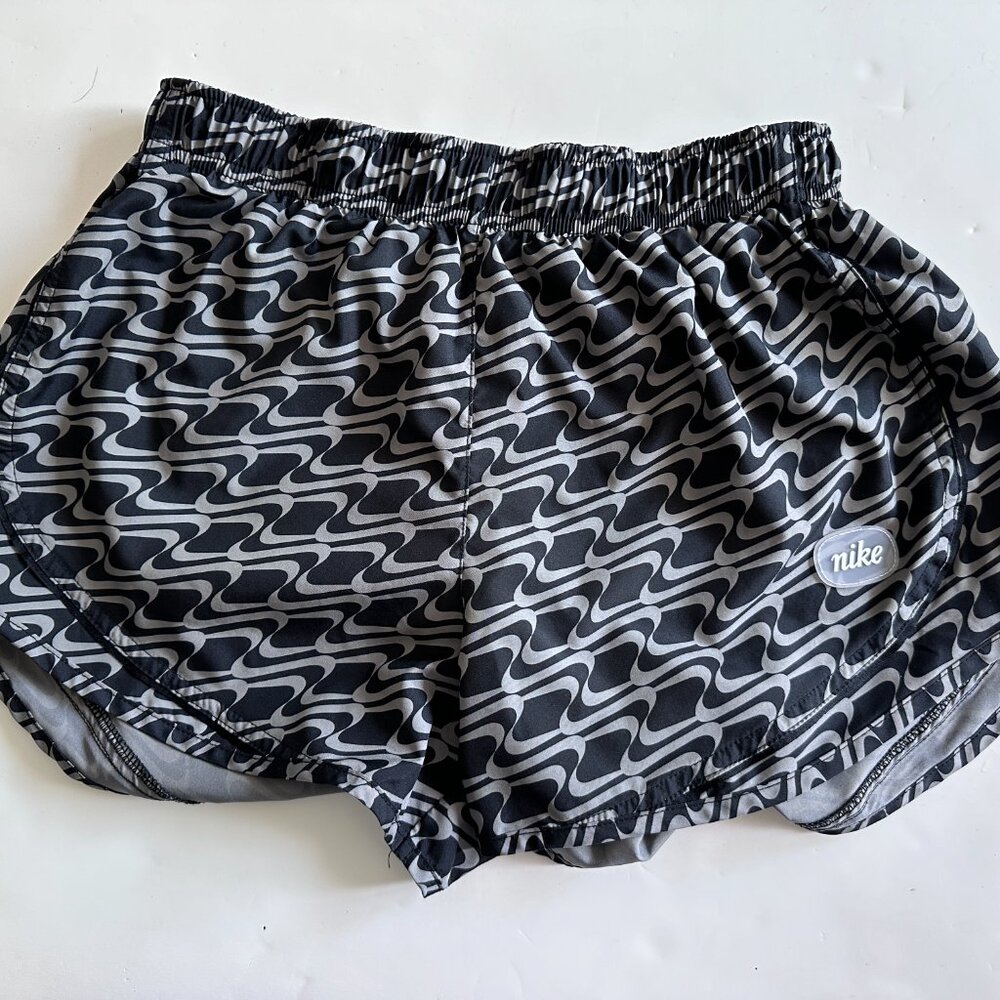 Nike Dri-FIT Tempo Icon Clash 3" Women's Running Shorts Black/Gray Sz MEDIUM - Picture 3 of 7
